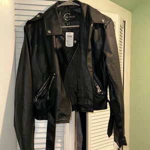 Leather jacket